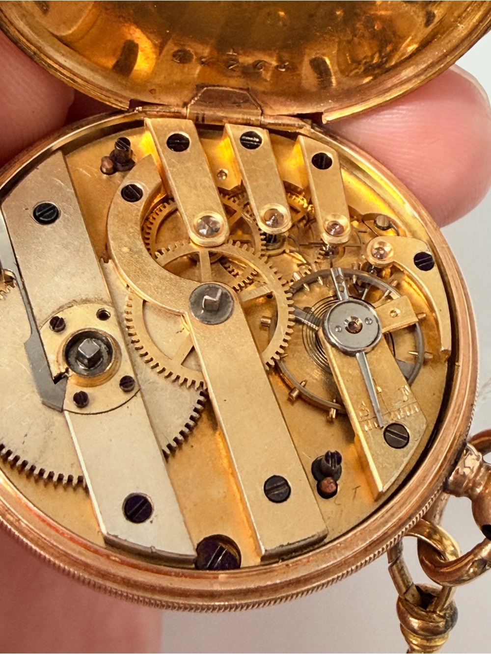 Gents Refined Elegance James Tissot 14k Key Wind Pocket Watch Stunning - Picture 7 of 7